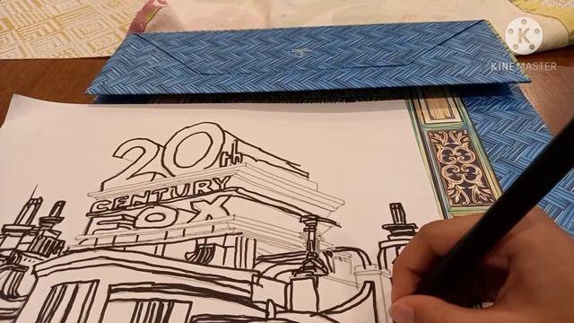 How to draw 20th century fox logo (Tutorial in description) смотреть онлайн