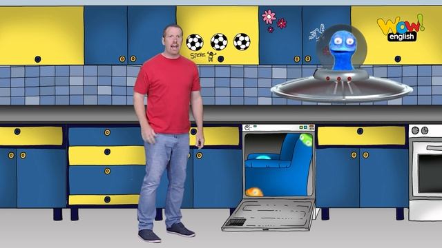 Find the Toilet Adventure for Kids with Bob the Blob | English vocabulary смотреть онлайн