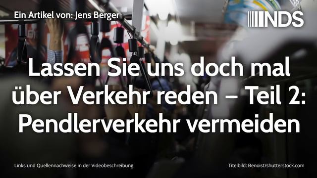 Pendlerverkehr vermeiden - Lassen Sie uns doch mal über Verkehr reden – Teil 2 | Jens Berger смотреть онлайн