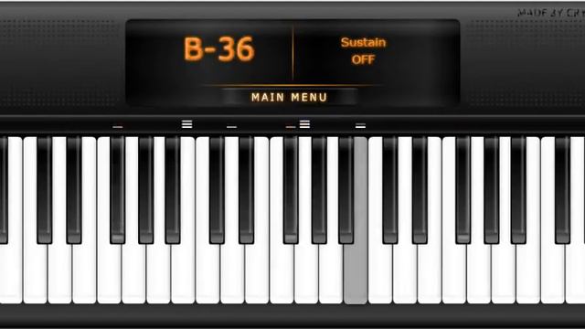 Yann Tiersen, Comptine D'un Autre Ete - Virtual Piano смотреть онлайн