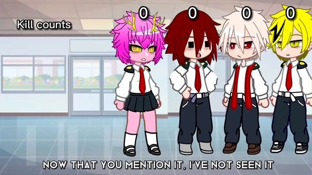 “How many is your Kill Counts?!” Ft. Murdersquad?|| mha/bnha meme/trend || gacha club смотреть онлайн