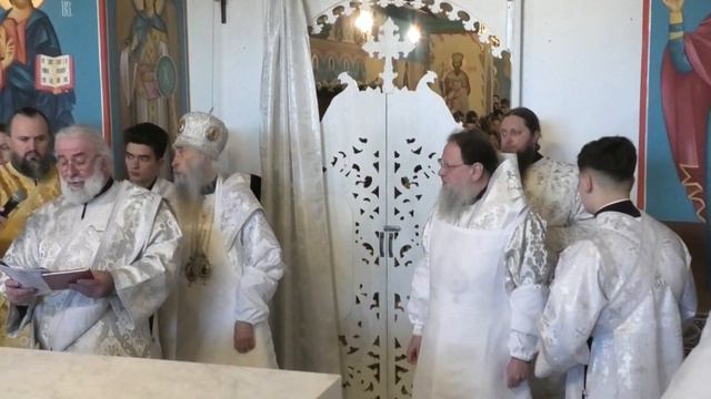 🙏🏻Митрополит Сергій освятив престол у Красноїльському монастирі на Буковині☦️ смотреть онлайн