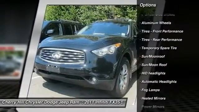 2011 Infiniti FX35 Cherry Hill NJ 31434B смотреть онлайн