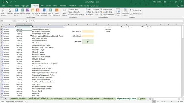 EXCEL PRO TIP: Dependent Drop-Downs with INDIRECT смотреть онлайн