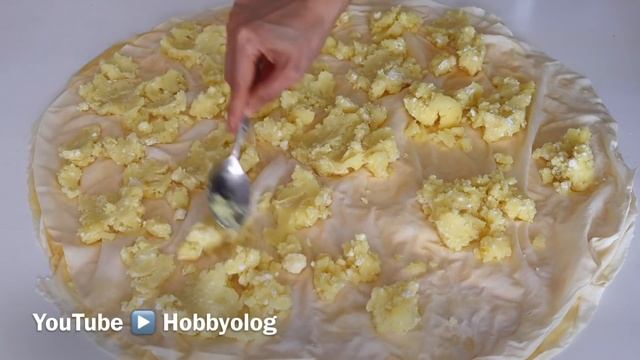 Evde Patates Varsa Hemen Yap, DONDUR VE İSTEDİĞİNDE Pişir!  KAT KAT, ÇITIR BÖREK ❗️