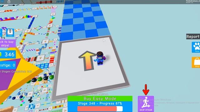 ПРОШЁЛ ВЕСЬ ПАРКУР НА ЭТОЙ КАРТЕ В ROBLOX! смотреть онлайн