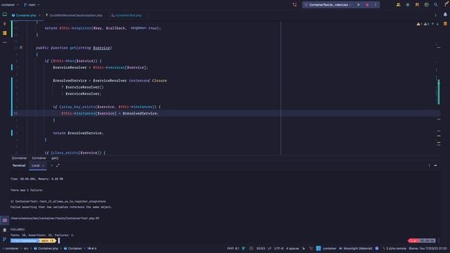 Implementing our own DI container with TDD — Part 3 смотреть онлайн