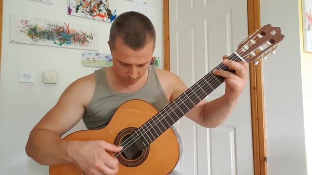 Yesterday. The Beatles. On classical guitar (Alhambra Iberia Ziricote). В обработке Колосова В.М. смотреть онлайн