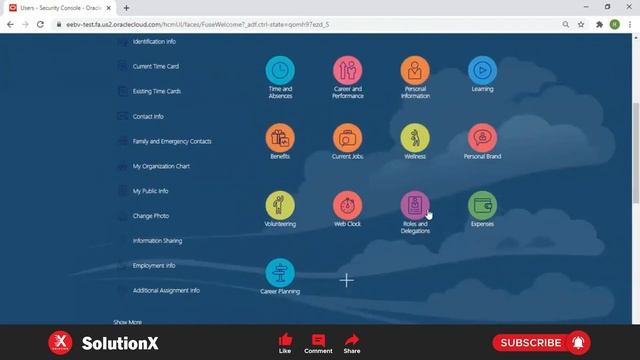 Security Model - Oracle Fusion (Part 8) | Oracle Tutorial | SolutionX смотреть онлайн