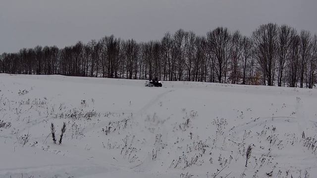 Самодельный снегоход по оврагу смотреть онлайн