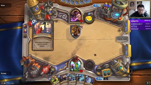 Hearthstone: Trump Ropes vs Mechazod (Tavern Brawl) смотреть онлайн