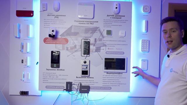 Собрал крутой стенд с охранной сигнализацией Ax Pro Hikvision в нашем офисе ipvision в Минске смотреть онлайн