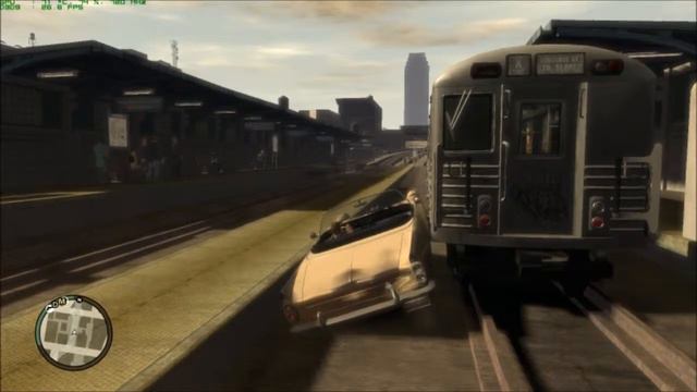 GTA IV: This Train Does Not Go Past 88 MPH смотреть онлайн