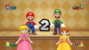 Mario Party 9 Step It Up - Mario vs Luigi vs Peach vs Daisy Gameplay | GreenSpot