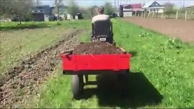 Минитрактор первый выезд смотреть онлайн