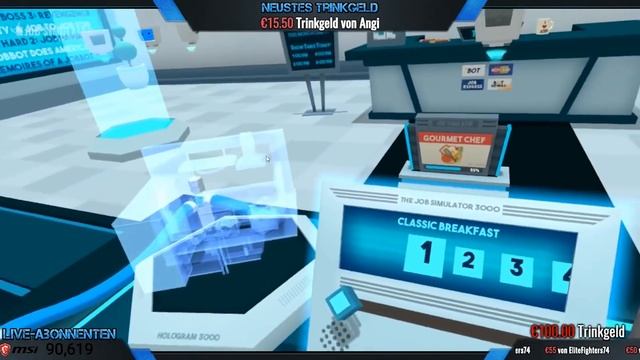 Job Simulator | City Car Driving | Horror | HTC VIVE Gameplay смотреть онлайн