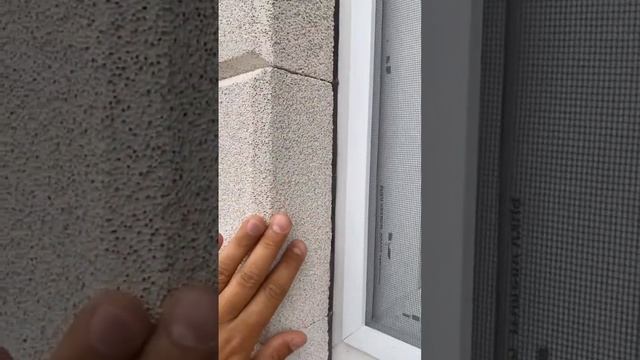 Как утеплить окно газоблоком - смотрите #building #дом #строительство #газоблок