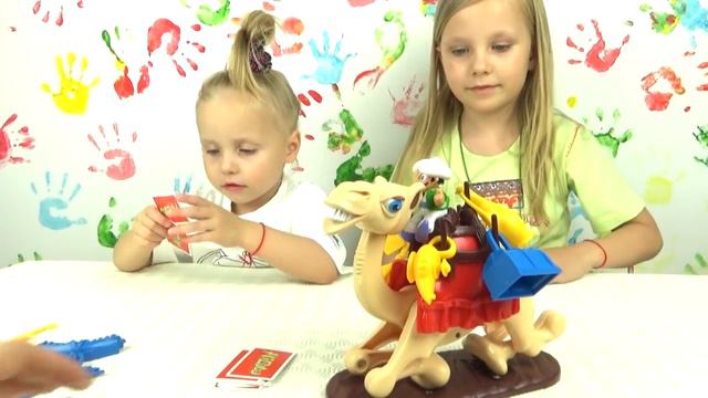 Играем в Али Баба челлендж ! Веселимся с мамой смотреть онлайн