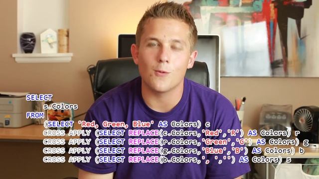 Clean up Ugly SQL Function Syntax with CROSS APPLY смотреть онлайн