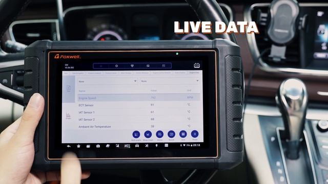 FOXWELL GT65 OBD2 Scanner Bluetooth Car Diagnostic Tool смотреть онлайн