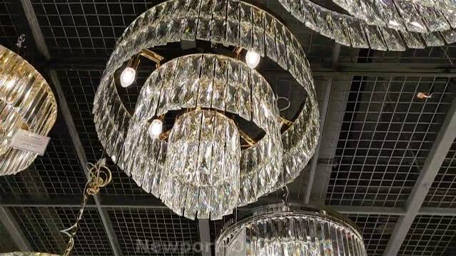 Люстра NEWPORT 10125+5/C Gold