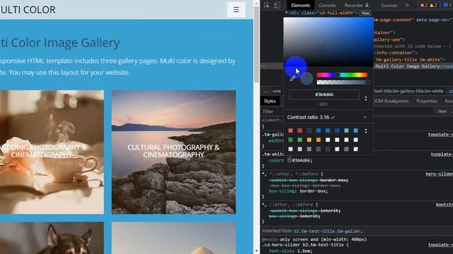 fast and easy way to pick color from any page | web design html CSS color picking смотреть онлайн