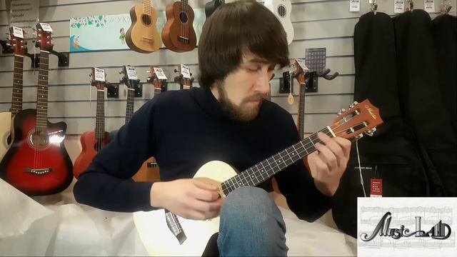 Обзор укулеле MATILDA M1-Plus SPTE ("Greensleeves") смотреть онлайн