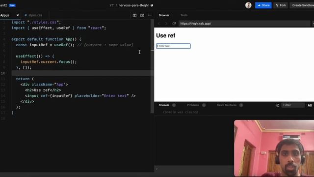 use ref in react hooks | useRef hook | React Hooks смотреть онлайн
