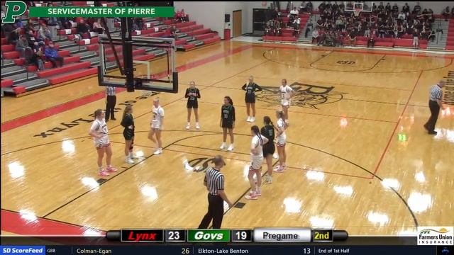 Brandon Valley Lynx vs. Pierre T.F. Riggs Governors (GBB) смотреть онлайн