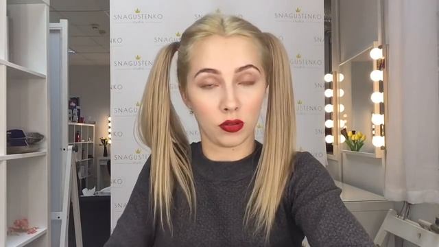 Урок 25. Шишули. Прически на себе. Быстрая прическа смотреть онлайн