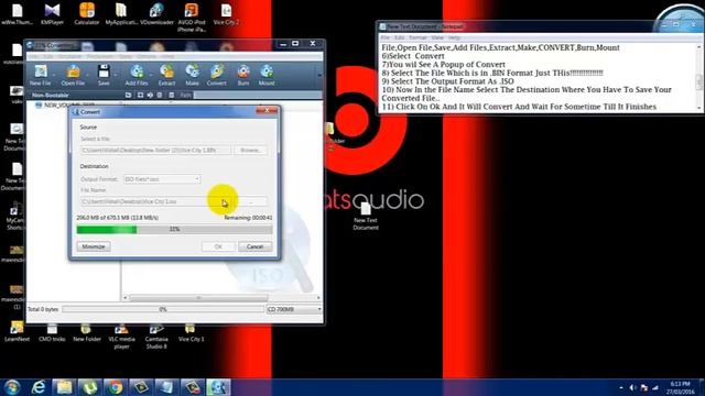 How To Open Bin FIle Without Mounting it On Cd смотреть онлайн