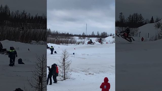 Гонки на снегоходах БУРАН ДЕЙ 2022г смотреть онлайн