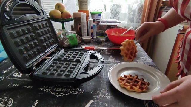 Творожные вафли без масла, без сахара. Настоящее ПП. смотреть онлайн