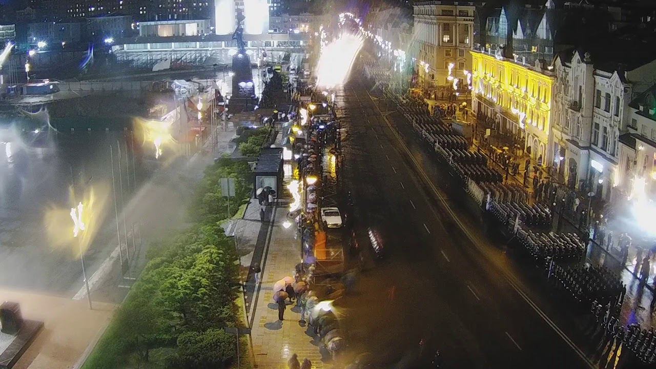 Центральная площадь Владивостока в режиме LIVE смотреть онлайн
