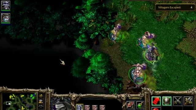 Warcraft 3: The Frozen Throne - Scourge Campaign - Chapter 1 - King Arthas (Walkthrough) смотреть онлайн