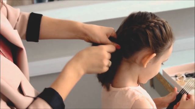 Обучение косичкам для дочки. Онлайн МК смотреть онлайн