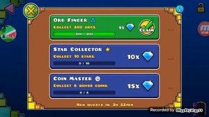 как нафармить кристаллы и алмазы в игре Geometry Dash