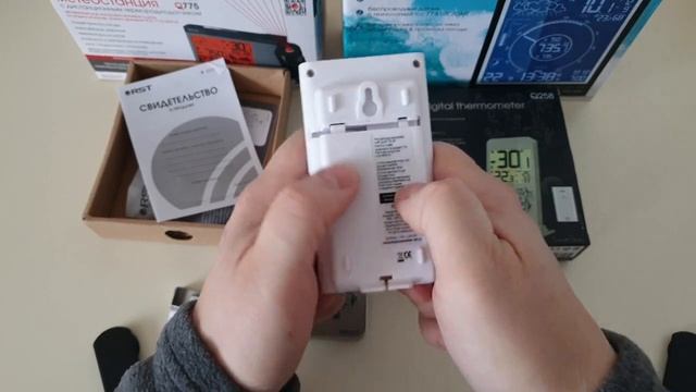 Цифровой термометр с радиодатчиком RST02258Краткий обзор смотреть онлайн