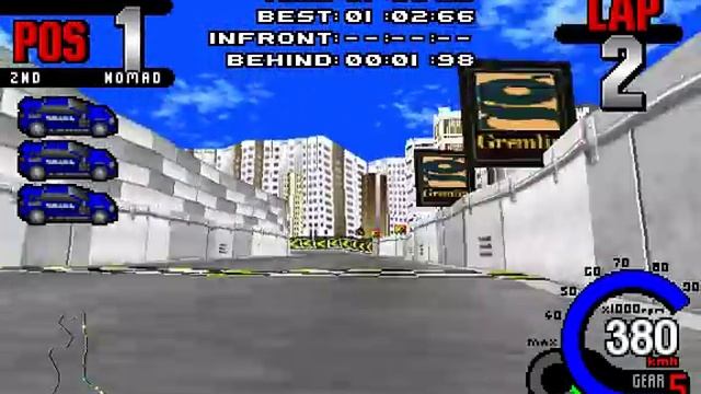 DOS Game: Fatal Racing смотреть онлайн