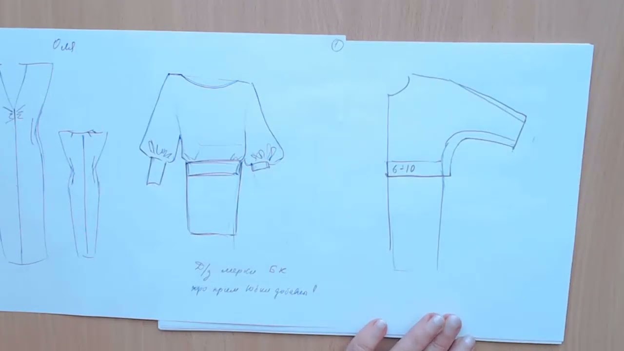 Видеошкола Занятие 17 02 Платье с цельновыкроенным рукавом из тонкого трикотажа #shorts смотреть онлайн