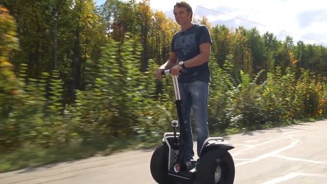 Обзор Segway X2 и Segway I2. Внедорожный тест-драйв