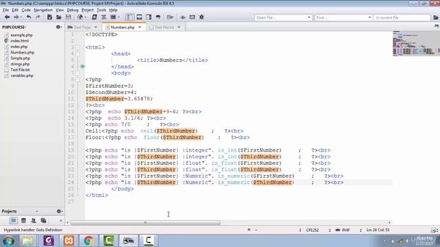 Numbers,The Complete PHP MYSQL Professional , lesson#10 #Learn Your Self XP# смотреть онлайн