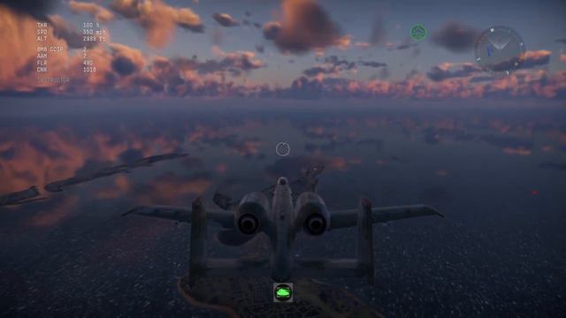 A-10A Warthog Multi-Purpose Weapons Test Flight War Thunder смотреть онлайн