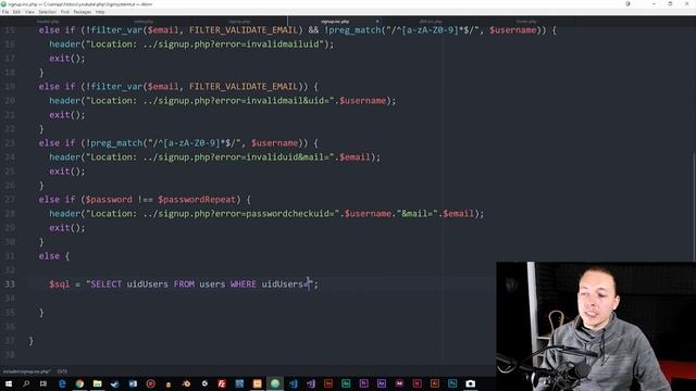 44: (UPDATED VIDEO IN DESC) How To Create A Login System In PHP For Beginners | PHP Tutorial смотреть онлайн