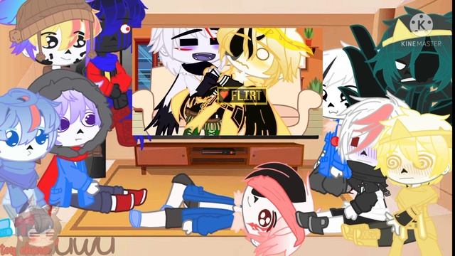 au sans react to memes//part2/?//undertale au//ship warning смотреть онлайн