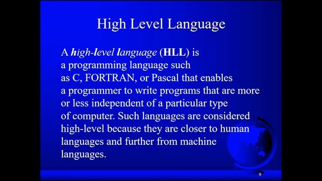Different programming lang level and java,its feature смотреть онлайн