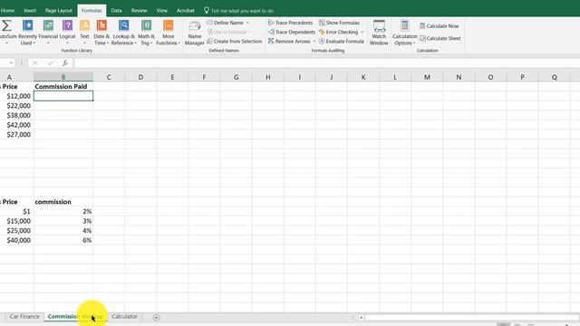 Excel 2016 - basic functions - PMT, VLOOKUP, IF смотреть онлайн
