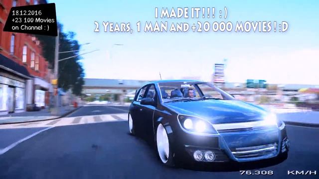 Opel Astra Project - GTA IV MOD ENB | 2.7K / 1440p ! _REVIEW смотреть онлайн