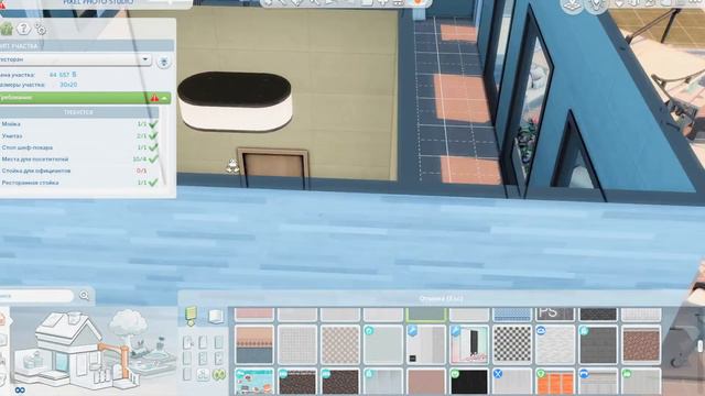 Ресторан/ Строительство/ Застраиваю своё сохранение/The sims 4 смотреть онлайн