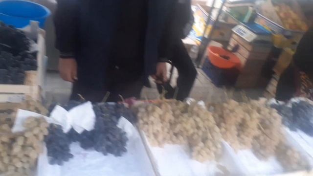 Fergana   Базар  завтра новый год  фруктовый  ряд  /  часть  4